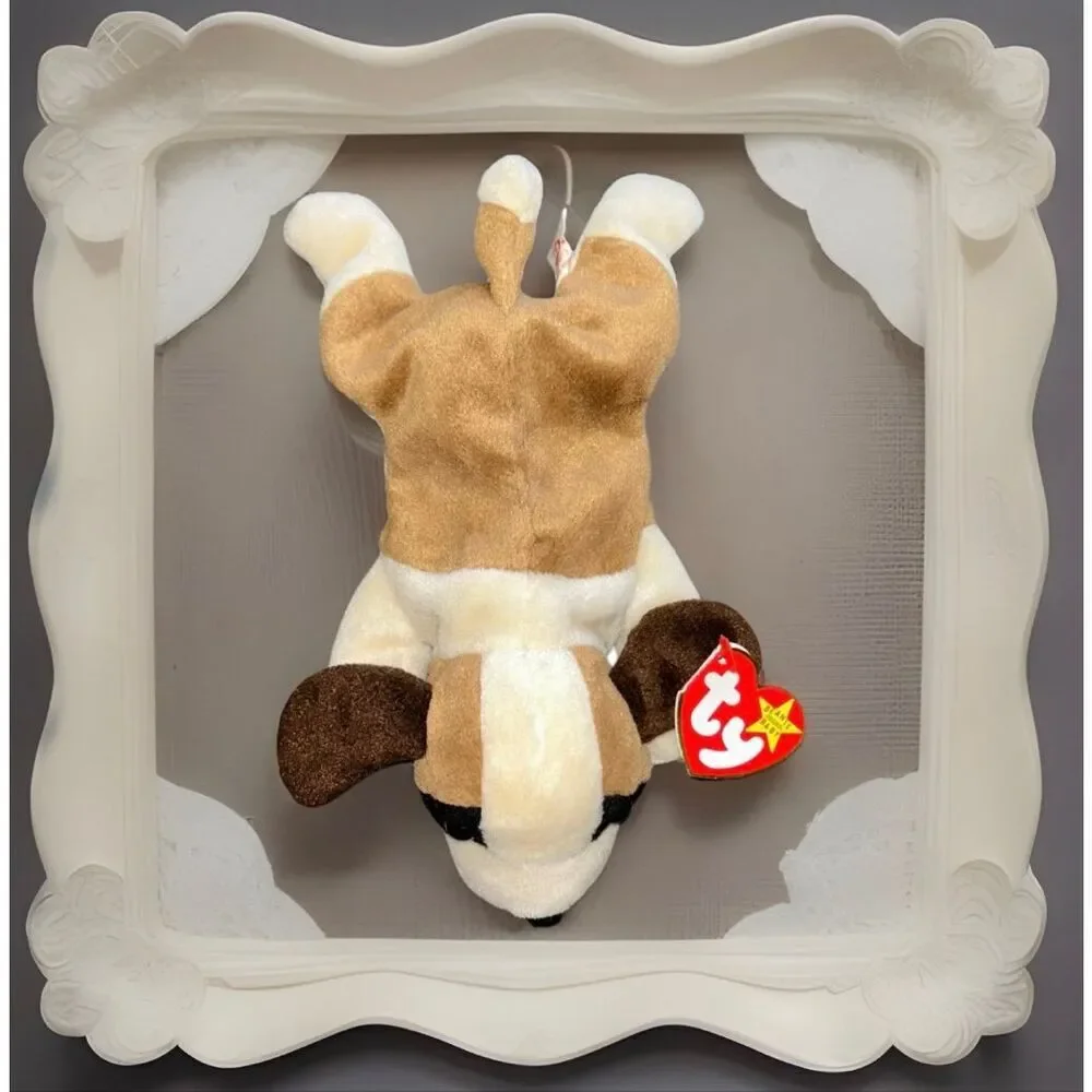 NWT 1996 Ty Beanie Baby Rare Bernie the Dog with Errors